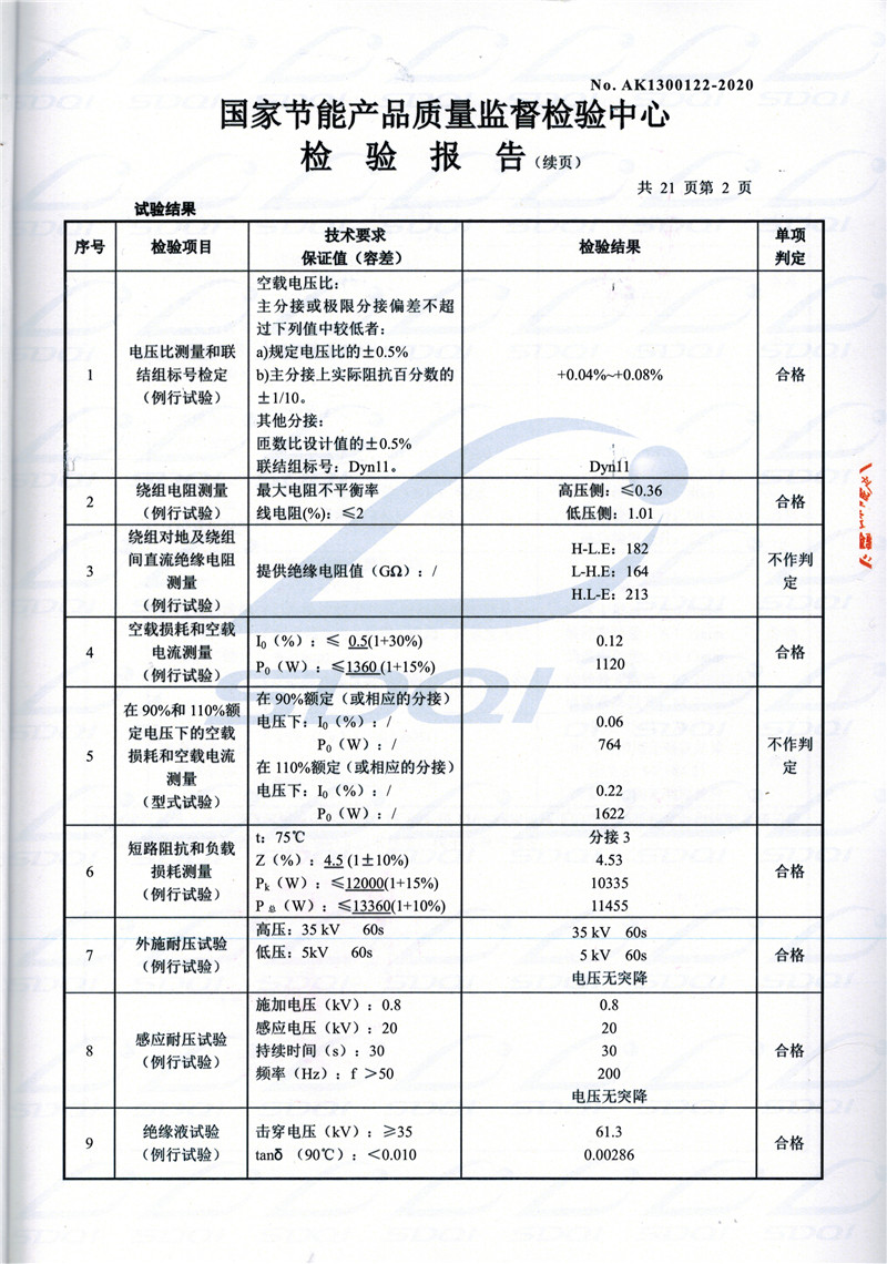 高低压试验报告-S11-1250船营船营船营油浸式变压器-2.jpg